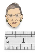 Load image into Gallery viewer, Dissent Pins: Ruth Bader Pinsburg