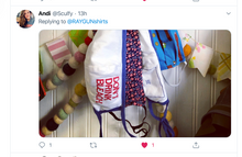 Load image into Gallery viewer, Fabric Face Mask: You're Too Close