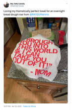 Load image into Gallery viewer, Brought You Into This World Kitchen Towel

