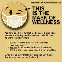 Load image into Gallery viewer, Mask Of Wellness Sticker Pack
